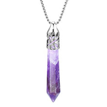 Load image into Gallery viewer, Rose Quartz Healing Crystal Necklace
