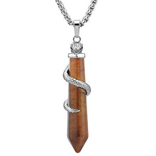 Load image into Gallery viewer, Rose Quartz Healing Crystal Necklace
