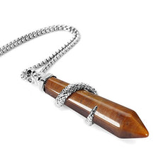 Load image into Gallery viewer, Rose Quartz Healing Crystal Necklace
