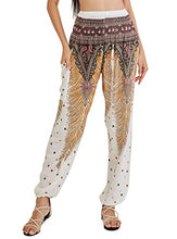 Load image into Gallery viewer, Flowy Loose yoga  Hippie Pants for Women
