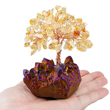 Load image into Gallery viewer, Citrine Crystal Tree for Attracting Wealth and Luck
