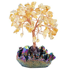 Load image into Gallery viewer, Citrine Crystal Tree for Attracting Wealth and Luck
