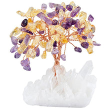 Load image into Gallery viewer, Citrine Crystal Tree for Attracting Wealth and Luck
