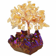 Load image into Gallery viewer, Citrine Crystal Tree for Attracting Wealth and Luck
