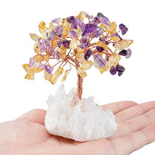 Load image into Gallery viewer, Citrine Crystal Tree for Attracting Wealth and Luck
