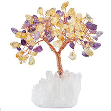 Load image into Gallery viewer, Citrine Crystal Tree for Attracting Wealth and Luck
