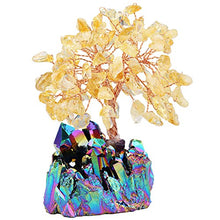 Load image into Gallery viewer, Citrine Crystal Tree for Attracting Wealth and Luck
