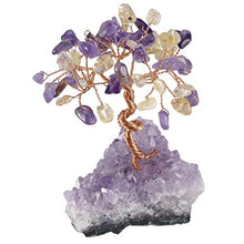 Load image into Gallery viewer, Citrine Crystal Tree for Attracting Wealth and Luck
