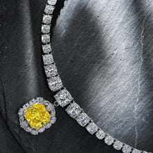 Load image into Gallery viewer, Top Quality Luxury Citrine Gem Necklace
