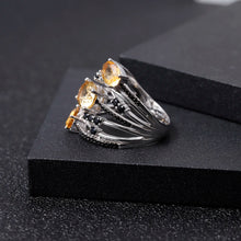 Load image into Gallery viewer, Natural Citrine Gemstone Ring
