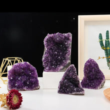 Load image into Gallery viewer, Natural Amethyst Feng Shui ornament
