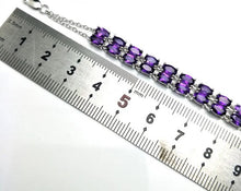 Load image into Gallery viewer, African amethyst bracelet
