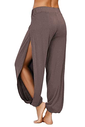 Slit Yoga Pants for Women