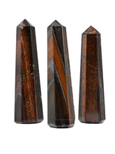 Load image into Gallery viewer, Red Tiger Eye Crystal Tower for Reiki Healing
