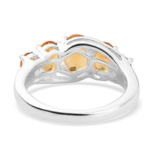 Load image into Gallery viewer, Citrine 5 Stones Ring
