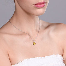 Load image into Gallery viewer, Citrine Crystal Necklace For Women
