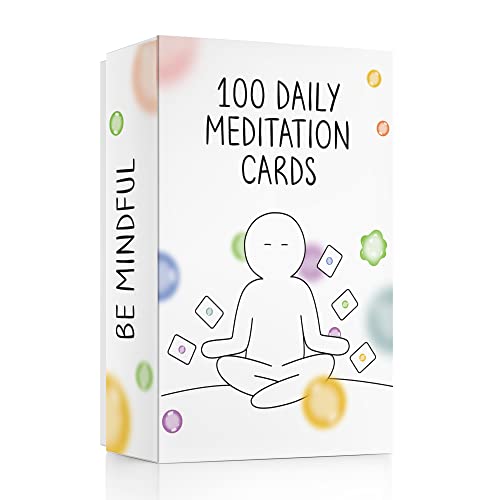 Daily Meditation Cards  for Relaxation, Stress Relief & Positive Affirmations