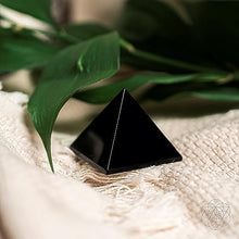 Load image into Gallery viewer, Clear Quartz Pyramid for Healing  and Energy Balance
