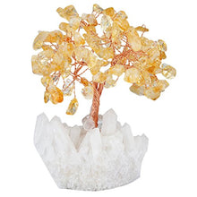 Load image into Gallery viewer, Citrine Crystal Tree for Attracting Wealth and Luck
