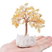 Load image into Gallery viewer, Citrine Crystal Tree for Attracting Wealth and Luck
