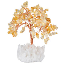 Load image into Gallery viewer, Citrine Crystal Tree for Attracting Wealth and Luck
