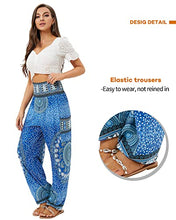 Load image into Gallery viewer, High Waist Yoga Boho Trousers with Pockets
