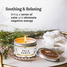 Load image into Gallery viewer, Magnificent 101 Long Lasting Pure Sage Candle for Manifestation &amp; House Energy Cleansing | 6 Oz - 35 Hour Burn | Organic &amp; All Natural Soy Wax Candle with Pure Sage Leaves | an Ideal Spiritual Gift
