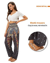 Load image into Gallery viewer, High Waist Yoga Boho Trousers with Pockets
