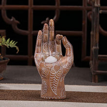 Load image into Gallery viewer, Buddha Hand Candle Holder Meditation Decor
