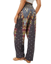 Load image into Gallery viewer, High Waist Yoga Boho Trousers with Pockets
