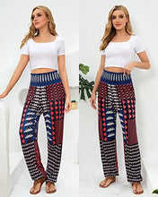 Load image into Gallery viewer, High Waist Yoga Boho Trousers with Pockets
