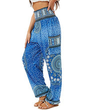 Load image into Gallery viewer, High Waist Yoga Boho Trousers with Pockets
