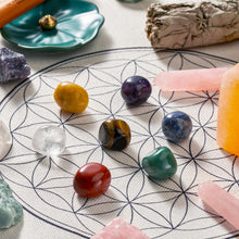 Load image into Gallery viewer, 7 Chakra Crystals Set For Healing &amp; Cleansing
