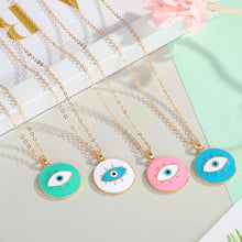 Load image into Gallery viewer, Colorful Evil Eyes Necklaces
