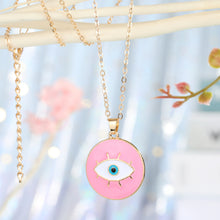 Load image into Gallery viewer, Colorful Evil Eyes Necklaces
