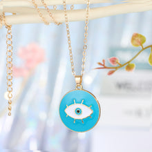 Load image into Gallery viewer, Colorful Evil Eyes Necklaces
