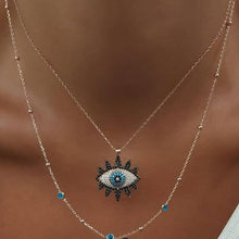 Load image into Gallery viewer, Nova Evil Eye Long Necklace
