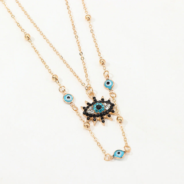 Nova Evil Eye Long Necklace