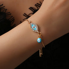 Load image into Gallery viewer, Blue Evil Eye Bracelet
