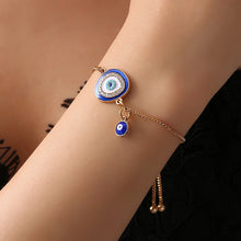 Load image into Gallery viewer, Blue Evil Eye Bracelet
