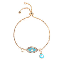 Load image into Gallery viewer, Blue Evil Eye Bracelet
