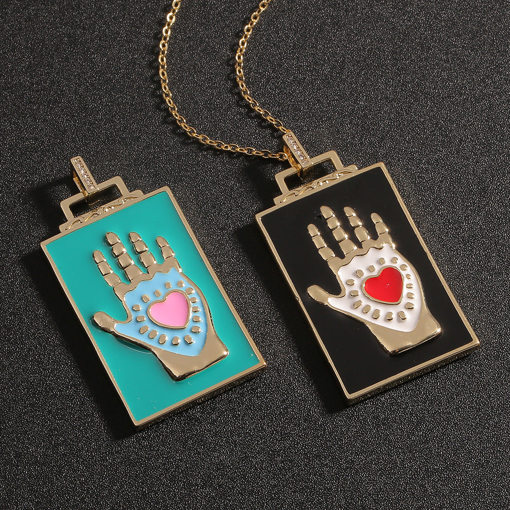 Hamsa Hand Necklace