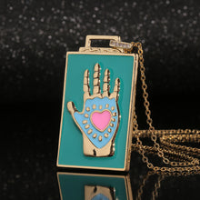 Load image into Gallery viewer, Hamsa Hand Necklace
